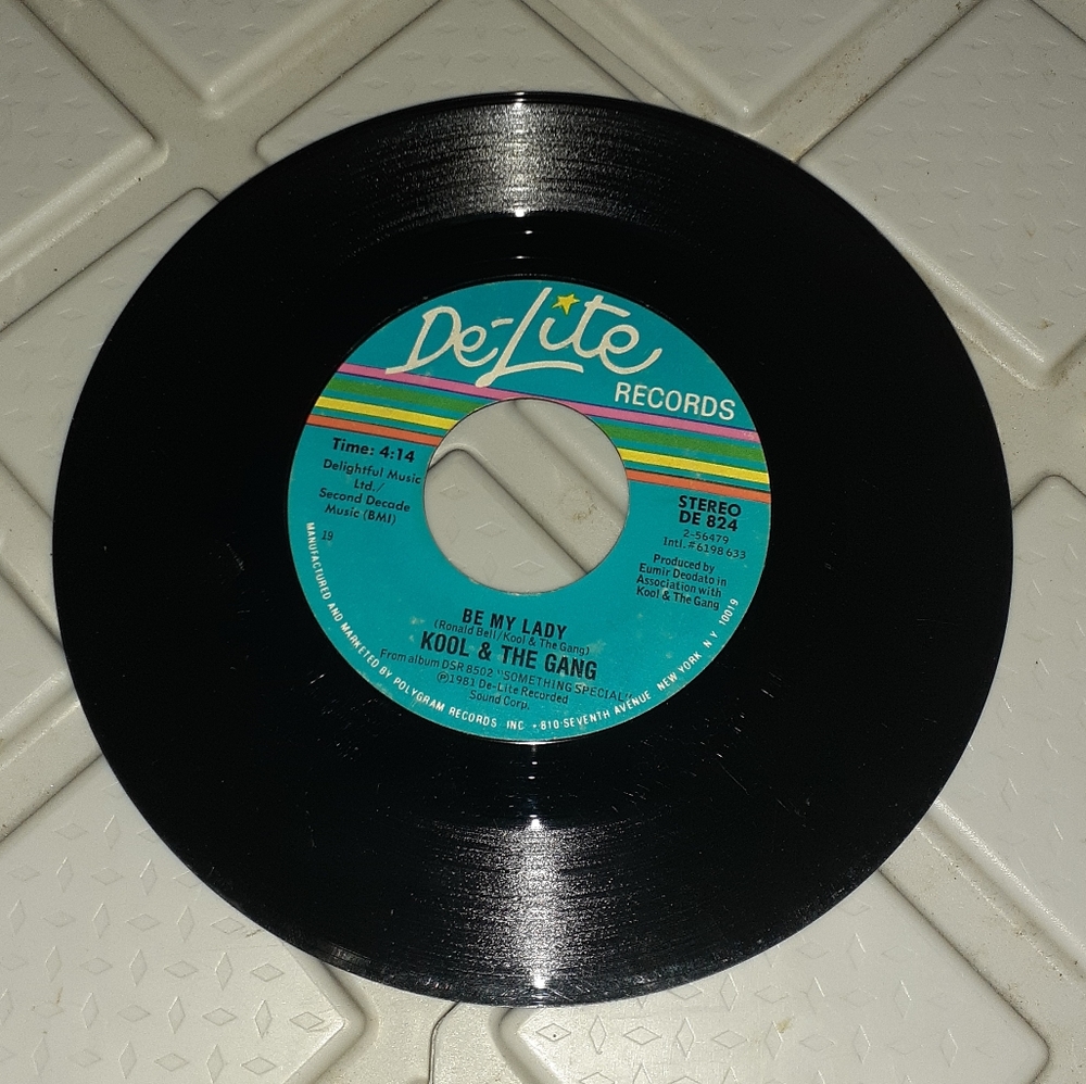 Kool & The Gang Vintage Vinyl 45 Record Collectible Funk Soul Music